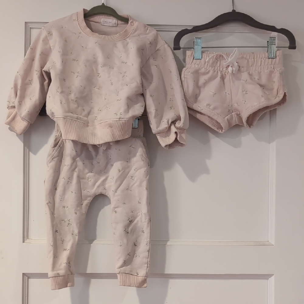Jamie Kay Evie Floral Sweatsuit Set, Sz2